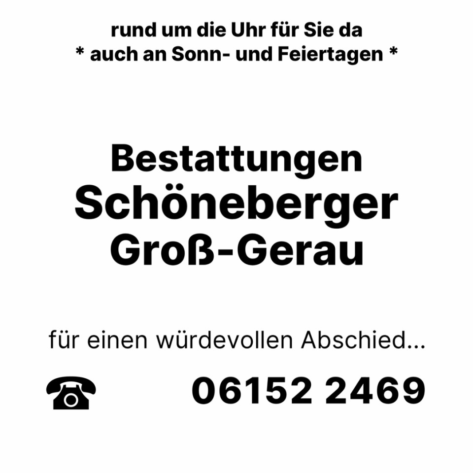 Beerdigungen Waldstraße